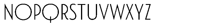 Porito Light Font UPPERCASE