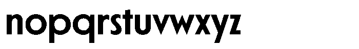 Porito SemiBold Font LOWERCASE
