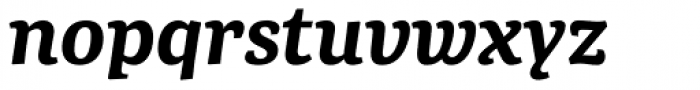 Portada Bold Italic Font LOWERCASE