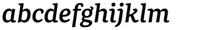 Portada SemiBold Italic Font LOWERCASE