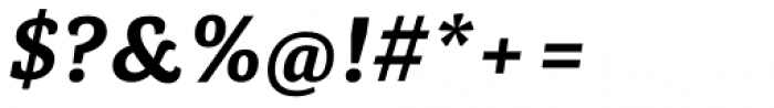 Portada Text Semi Bold Italic Font OTHER CHARS