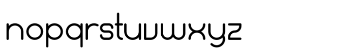 Portaly Font LOWERCASE
