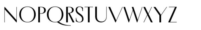Porte Neue Variable Font UPPERCASE