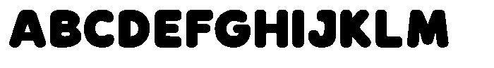 Porten Font UPPERCASE