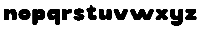 Porten Font LOWERCASE