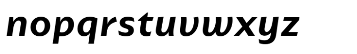 Portheras Bold Italic Font LOWERCASE