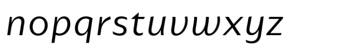 Portheras Regular Italic Font LOWERCASE