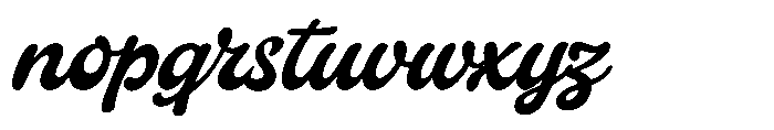Porto Grande Font LOWERCASE