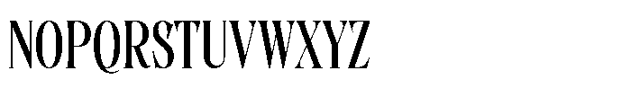 Portrait Midnight Regular Font UPPERCASE