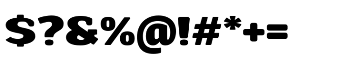 Ports Play Extra Expanded Font OTHER CHARS