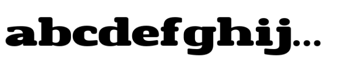Ports Play Extra Expanded Font LOWERCASE
