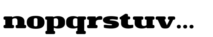 Ports Play Extra Expanded Font LOWERCASE