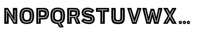 Portsmith Inline Font UPPERCASE