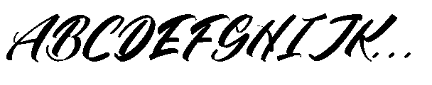 Positano Vintage Italic Font UPPERCASE