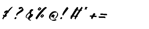 Positano Vintage Regular Font OTHER CHARS