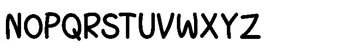 Positive Progress Font UPPERCASE