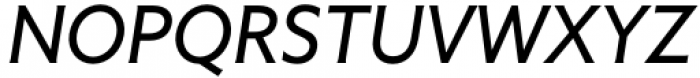 Possible Italic Font UPPERCASE