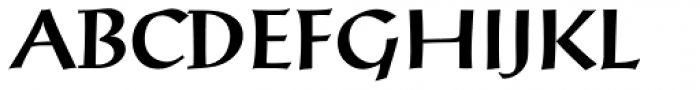 Post-Antiqua BQ Medium Font UPPERCASE