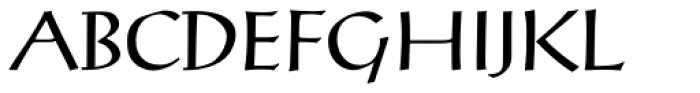 Post-Antiqua BQ Regular Font UPPERCASE