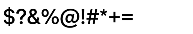 Post Grotesk Medium Font OTHER CHARS