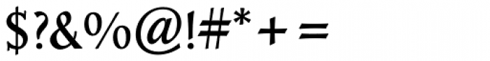 Post-Mediaeval BQ Medium Font OTHER CHARS