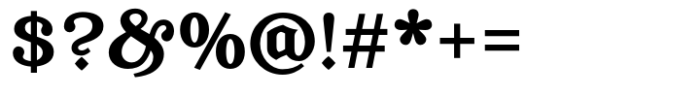 Post Tenebras Lux Bold Font OTHER CHARS