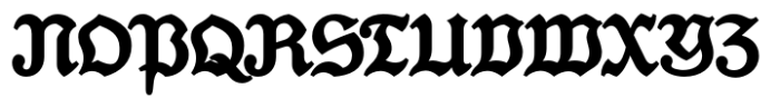 Post Tenebras Lux Bold Font UPPERCASE