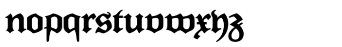 Post Tenebras Lux Medium Font LOWERCASE