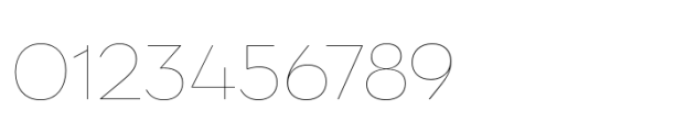 Postea Cyrillic Hairline Font OTHER CHARS