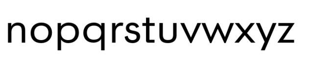 Postea Regular Font LOWERCASE