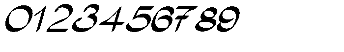 Poster Flourish Extended Ital Font OTHER CHARS