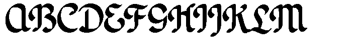 Poster Flourish Regular Font UPPERCASE