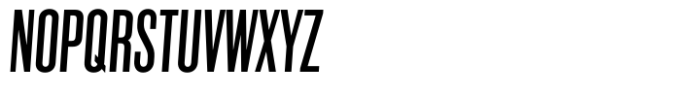 Poster Sans Italic Font UPPERCASE