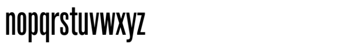 Poster Sans Regular Font LOWERCASE