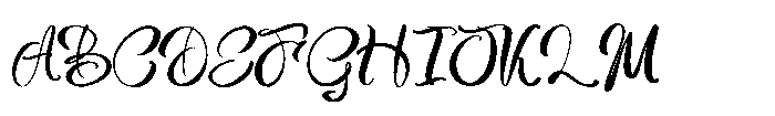 Postherym Shungela Font UPPERCASE