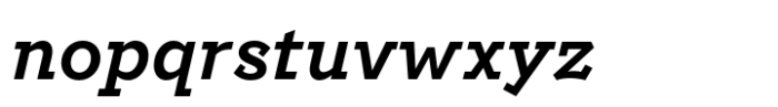 Postulat Bold Italic Font LOWERCASE