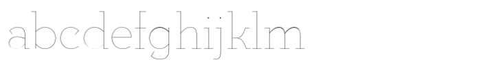 Postulat Hairline FONT