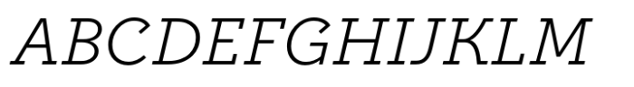 Postulat Italic Font