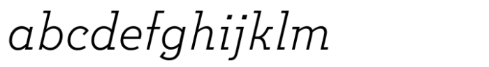 Postulat Italic FONT