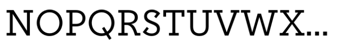 Postulat Medium Font UPPERCASE