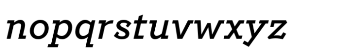 Postulat Pro Demi Bold Italic Font LOWERCASE