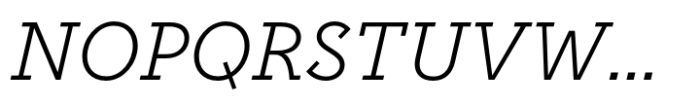 Postulat Pro Italic Font UPPERCASE