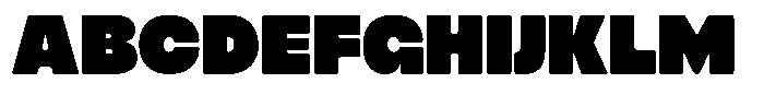 Pottred Regular Font UPPERCASE