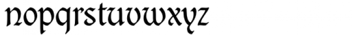 Potus Uncial Condensed Font LOWERCASE