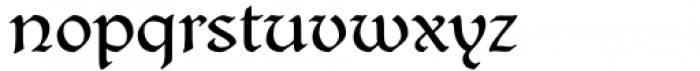 Potus Uncial Regular Font LOWERCASE