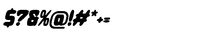 Poulens Italic Font OTHER CHARS