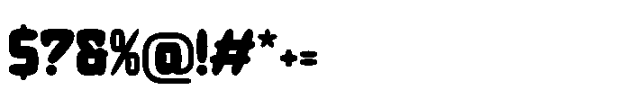 Poulens Regular Font OTHER CHARS