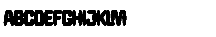 Poulens Regular Font UPPERCASE