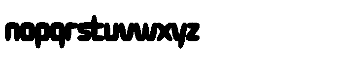 Poulens Regular Font LOWERCASE