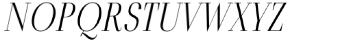 Povetarac Didone Medium Italic Font UPPERCASE